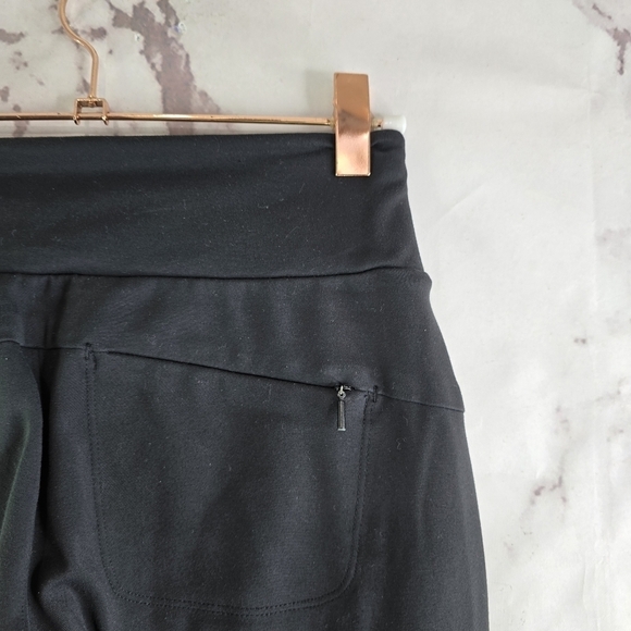 Athleta Jogger Womens 2 XS Black Headlands Hybrid Cargo Trek Pants Climbing Zip - Picture 13 of 14